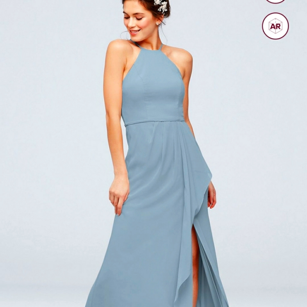 Davids bridal chiffon dress